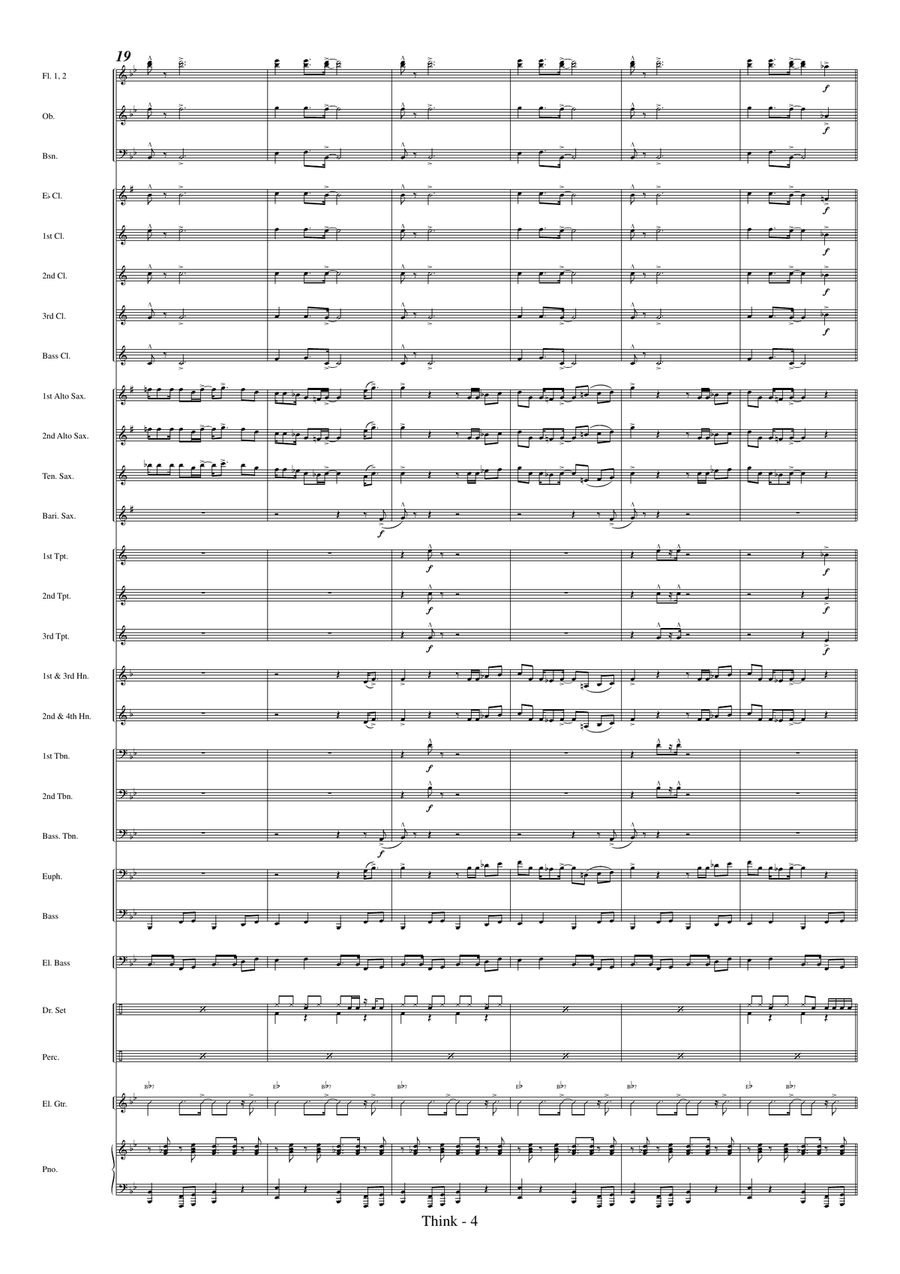 Think Concert Band scores gallery preview page 6