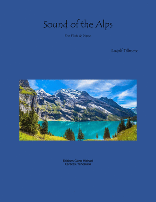 Book cover for Sounds of the Alps for Flute & Piano