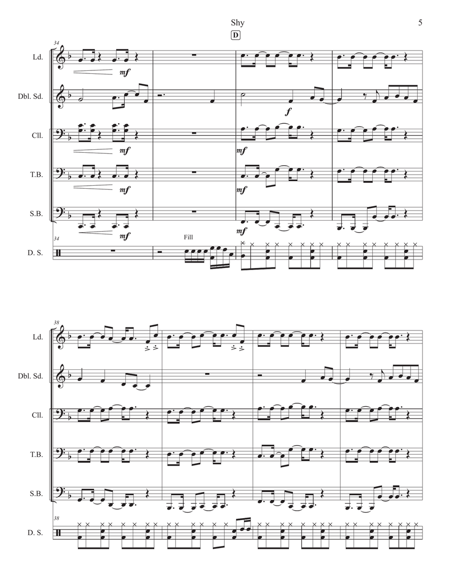 Shy Steel Drum Band scores gallery preview page 6