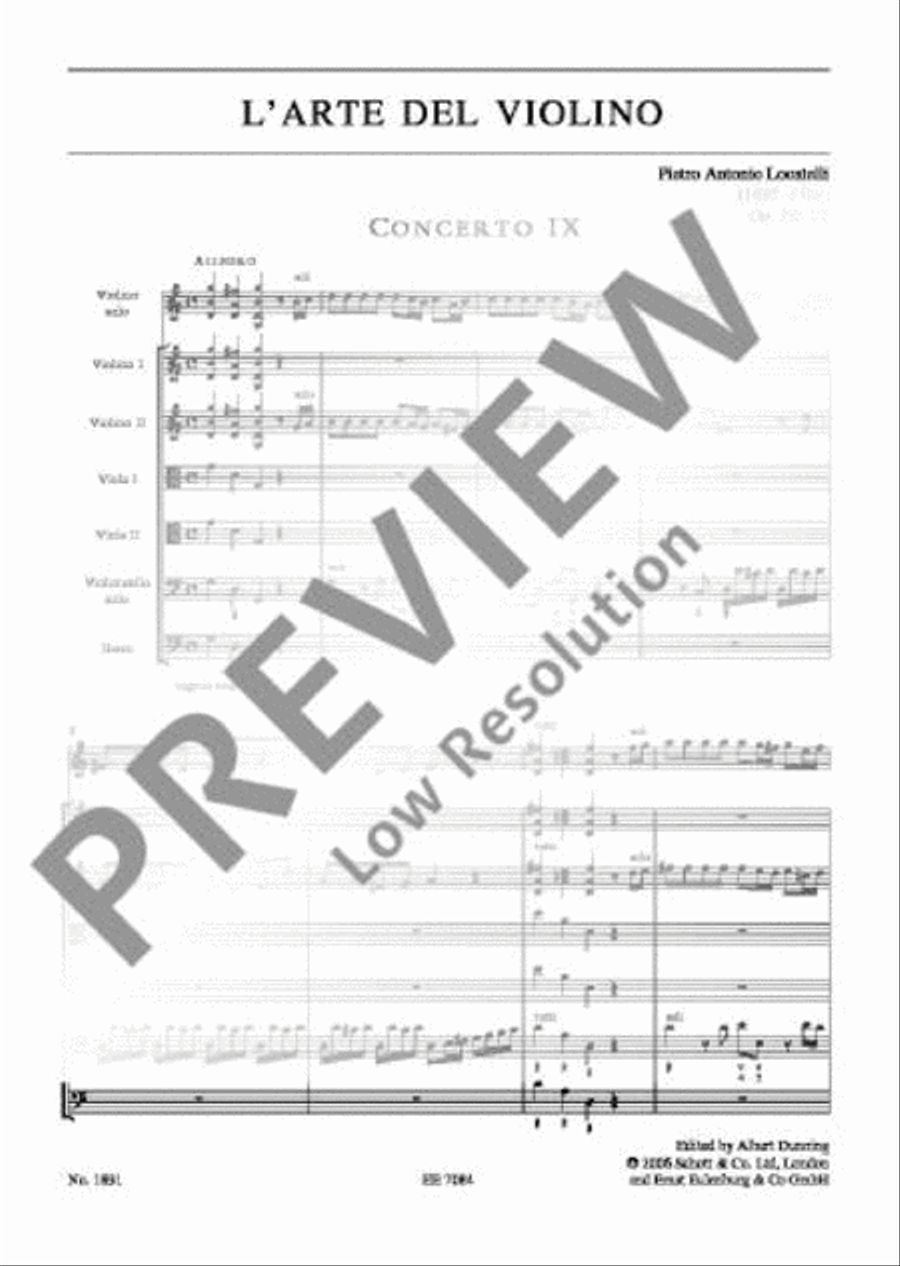 L'Arte del Violino L'Arte del Violino Orchestra scores gallery preview page 13