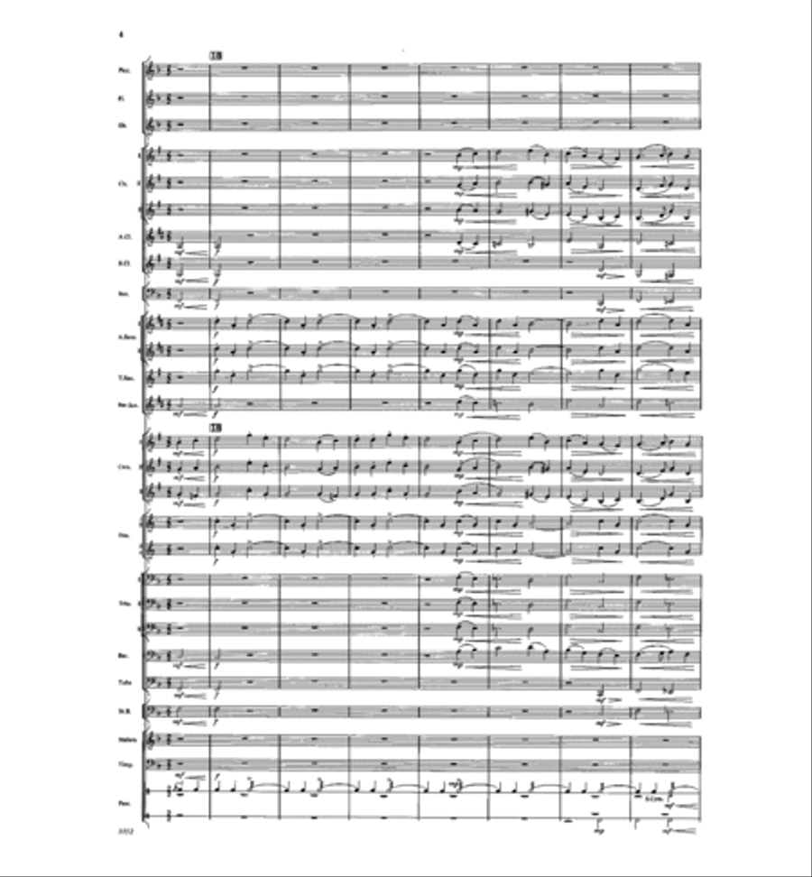 Yuletide Fete Concert Band scores gallery preview page 4