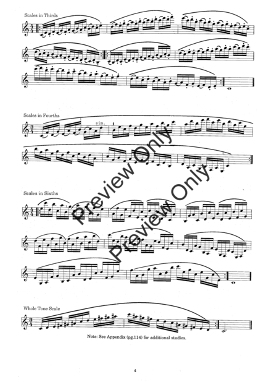 Carl Baermann's Celebrated Method For Clarinet, Part 3 Clarinet scores gallery preview page 10