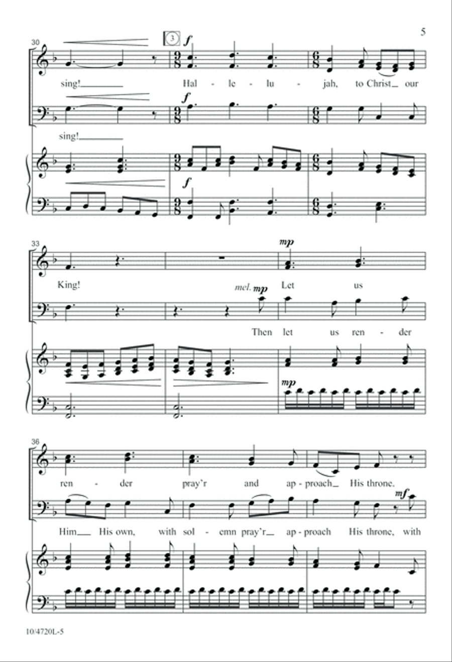 Easter Carol Easter Carol 2-Part scores gallery preview page 5