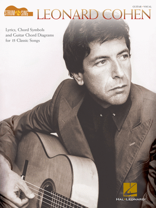 Book cover for Leonard Cohen – Strum & Sing Guitar