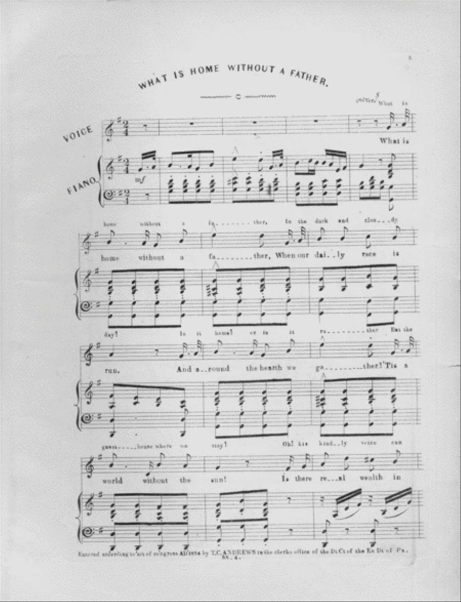 What is Home Without a Father 3-Part scores gallery preview page 2