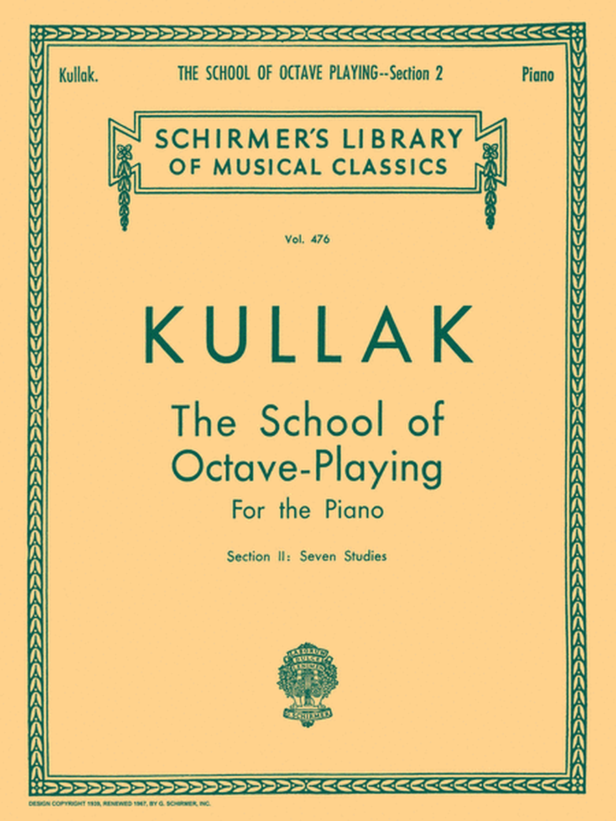 School of Octave Playing, Op. 48 – Book 2