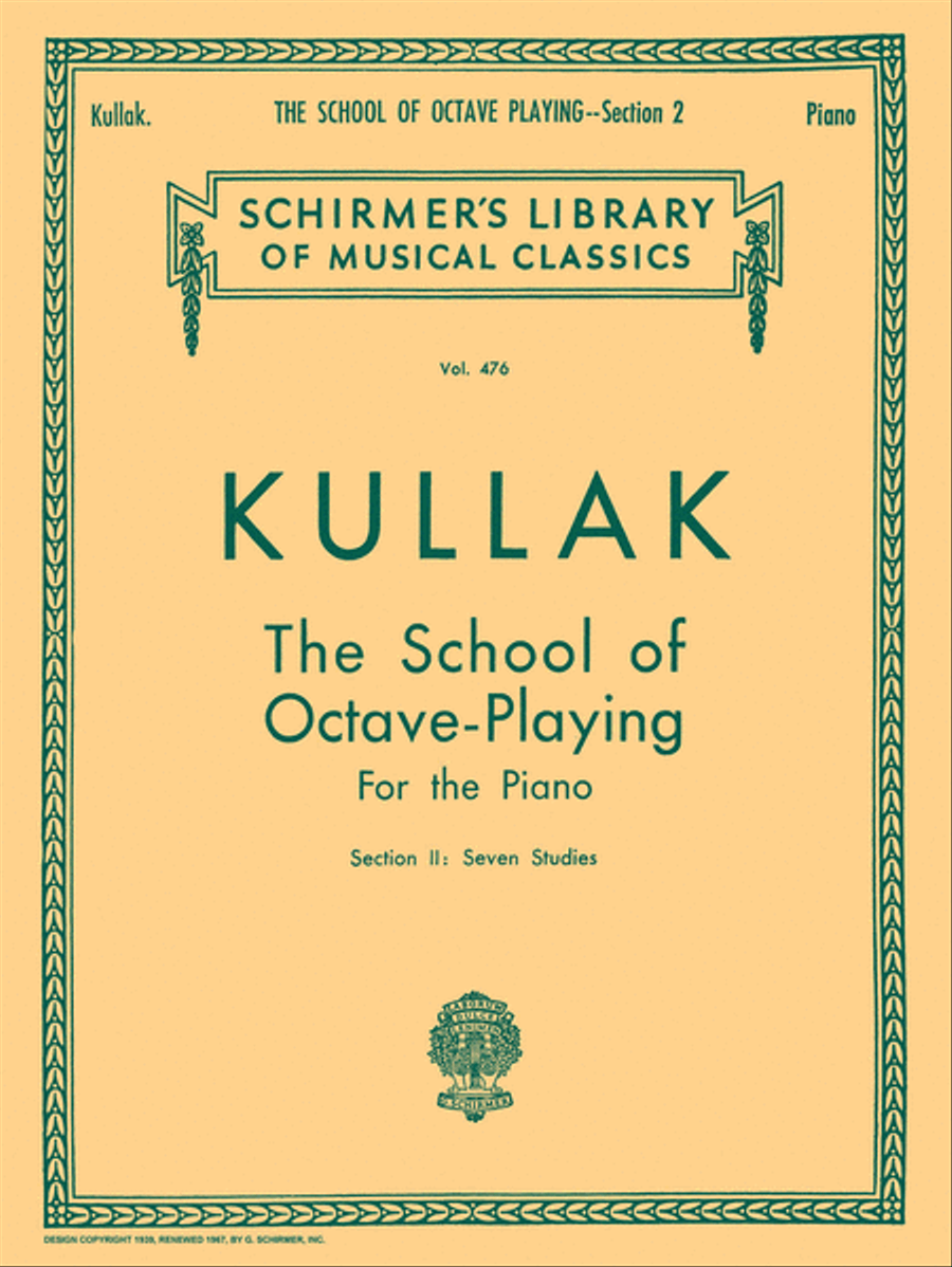 School of Octave Playing, Op. 48 – Book 2 Piano Method scores gallery preview page 1