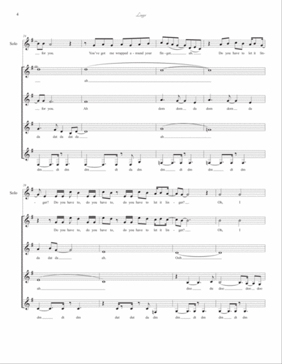 Linger SSAA scores gallery preview page 4