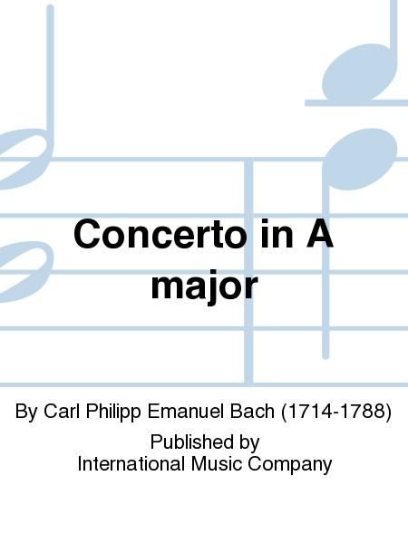 Concerto in A major (RAMPAL)