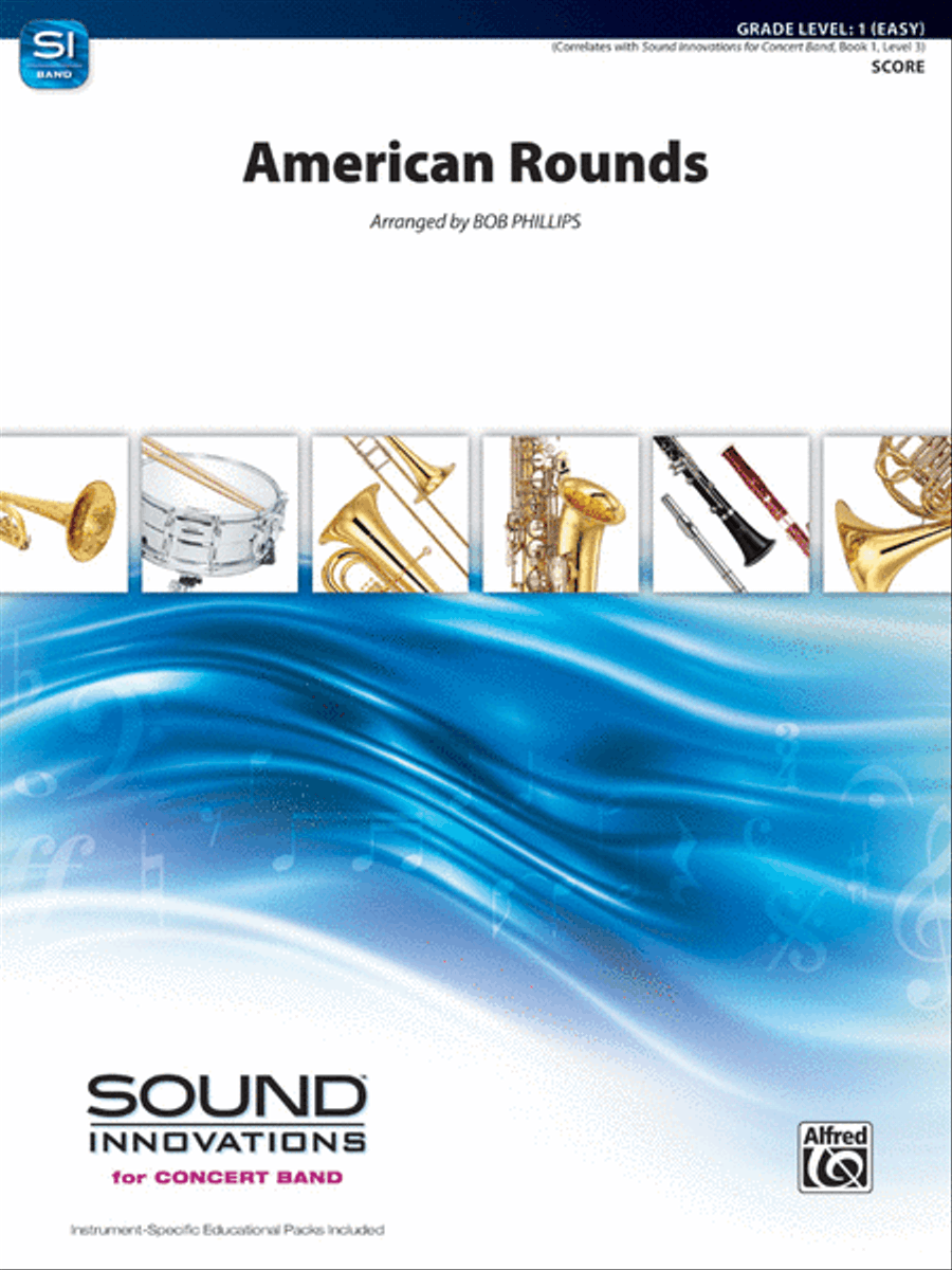 American Rounds Concert Band scores gallery preview page 1