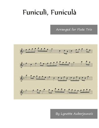 Funiculì, Funiculà - Flute Trio