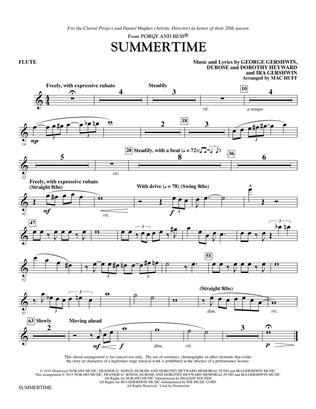 Summertime - Flute