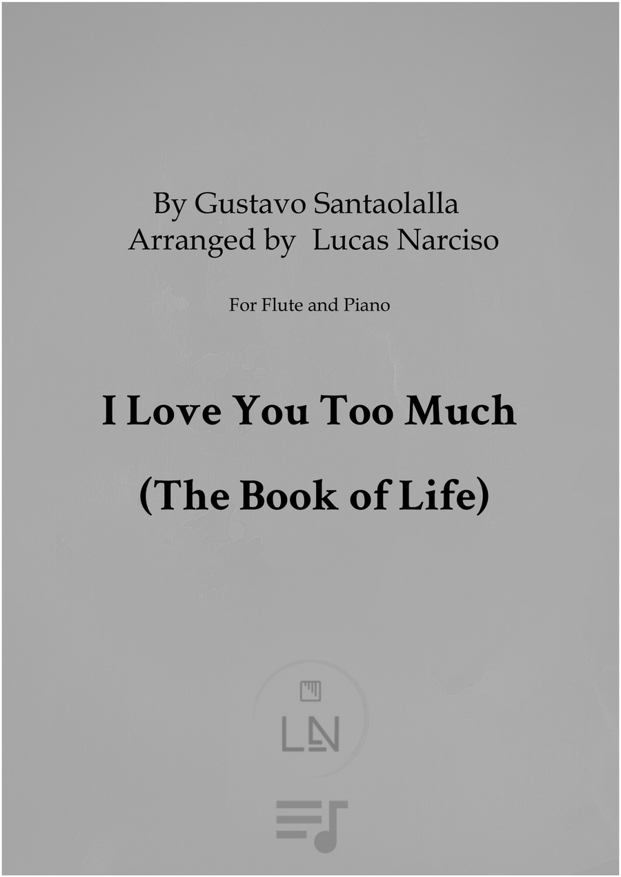 I Love You Too Much Woodwind Duet scores gallery preview page 1