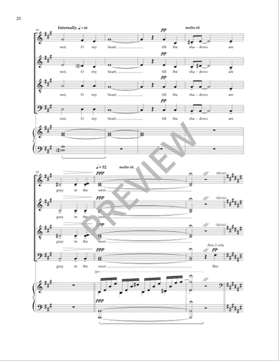 The Dreams That Remain Divisi scores gallery preview page 22