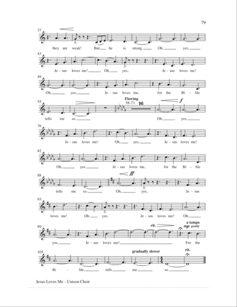 Let the Children Sing 4-Part scores gallery preview page 81