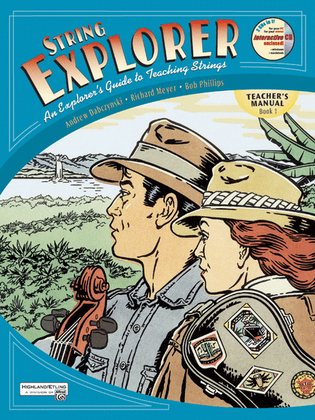 Book cover for String Explorer, Book 1