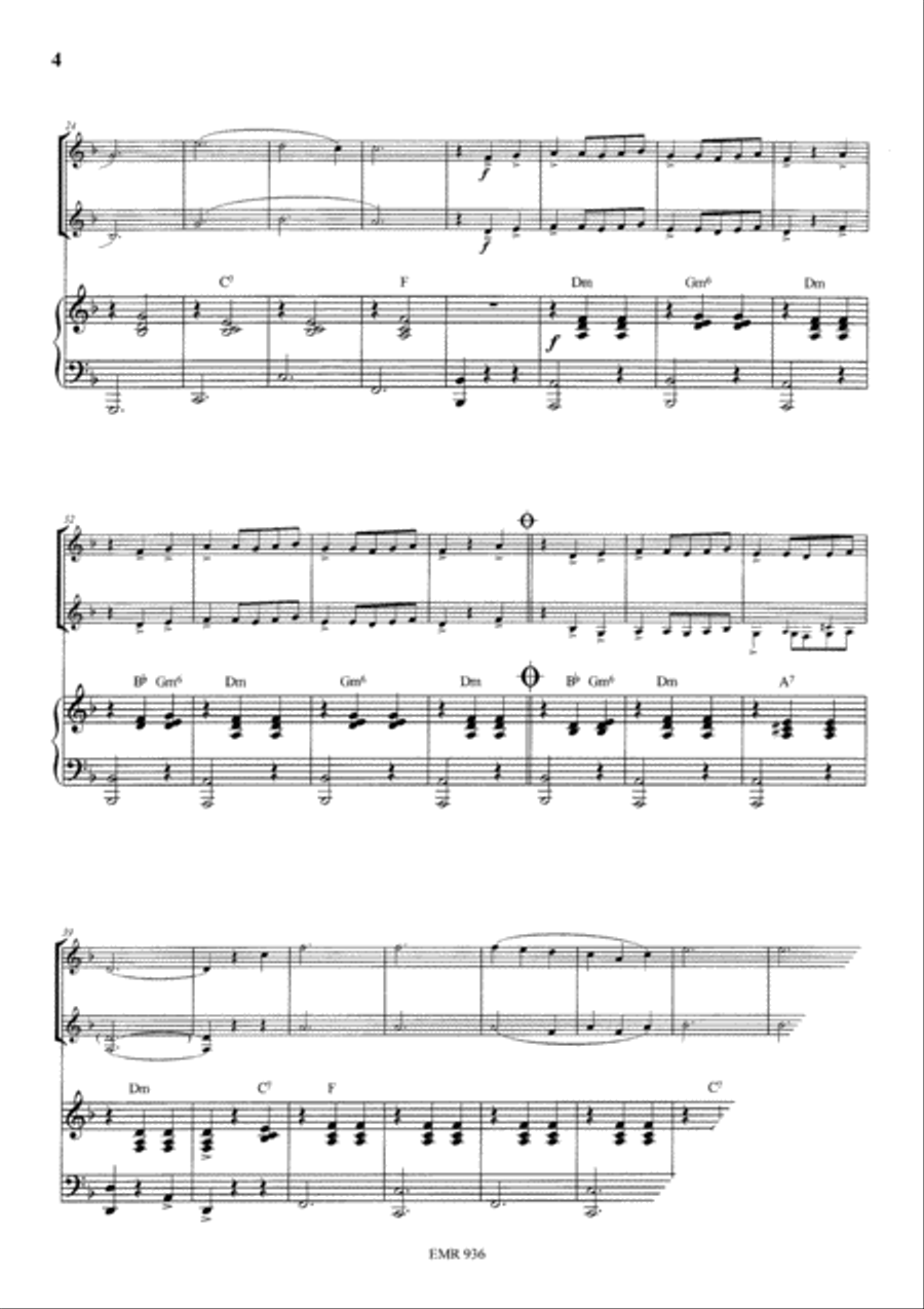 Waltz No. 2 Waltz No. 2 Trumpet Duet scores gallery preview page 4