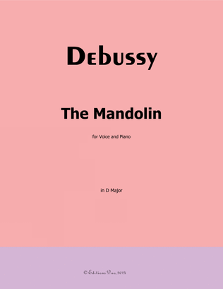 The Mandolin, by Debussy, in D Major