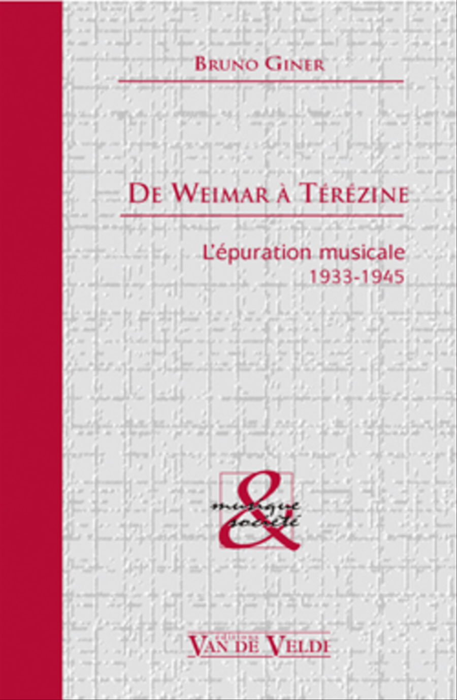 De Weimar A Terezine 1933 - 1945 Collection / Songbook scores gallery preview page 1