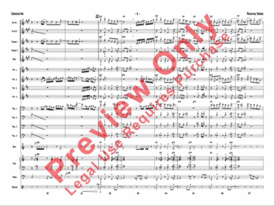 Pecking Order Jazz Ensemble scores gallery preview page 11