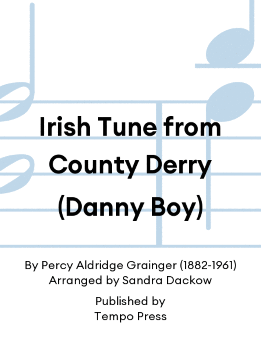 Irish Tune from County Derry (Danny Boy) Orchestra scores gallery preview page 1