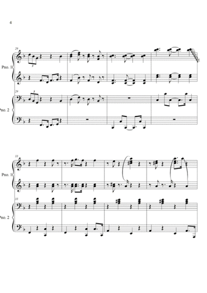 A Little Christmas Music for Piano 4 Hands image number null