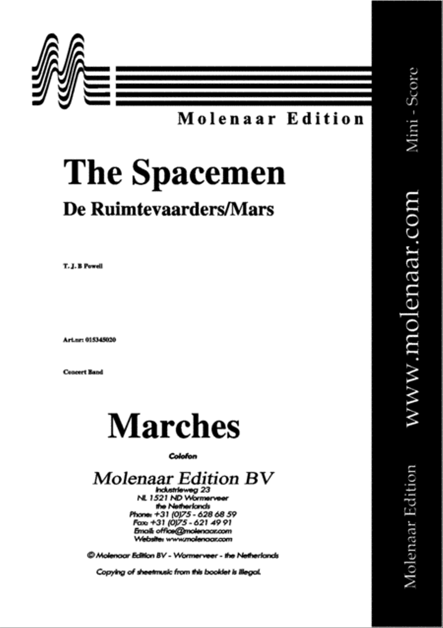 The Spacemen The Spacemen Concert Band scores gallery preview page 2