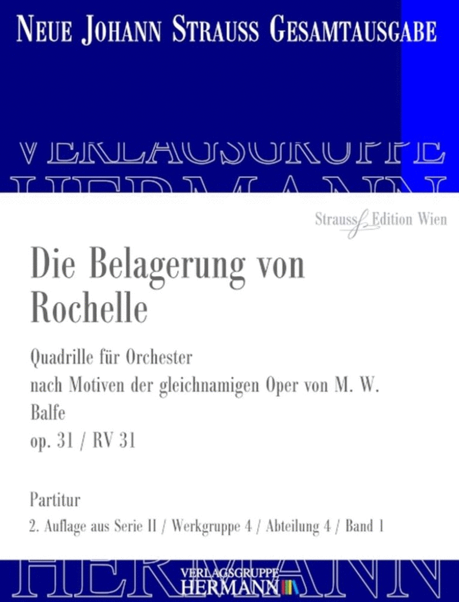 Die Belagerung von Rochelle Op. 31 RV 31 Orchestra scores gallery preview page 1
