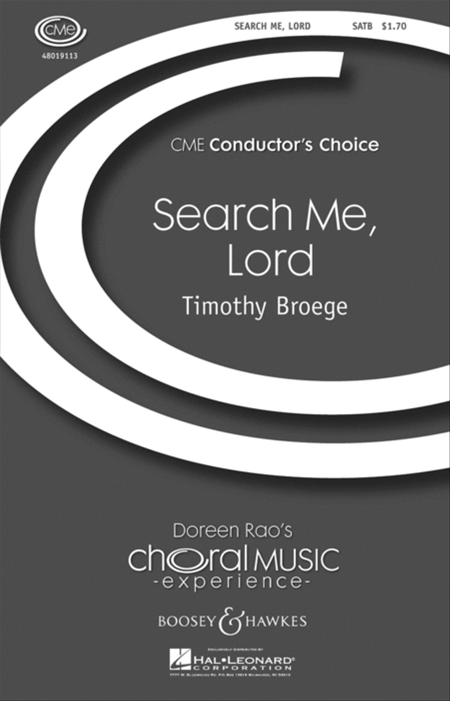 Search Me, Lord 4-Part scores gallery preview page 1