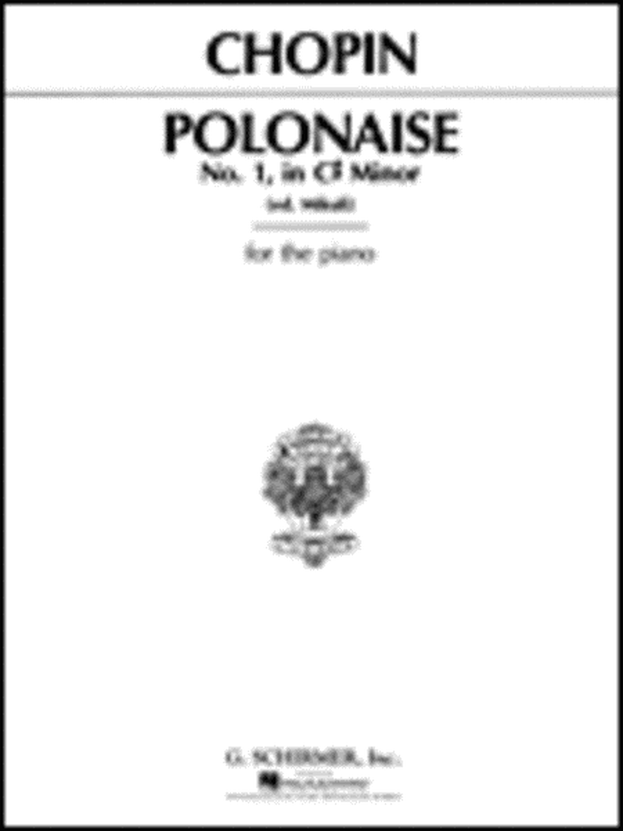 Polonaise, Op. 26, No.1 in C# Minor