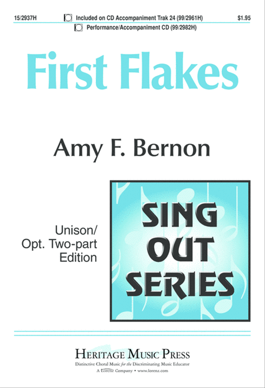 First Flakes First Flakes Unison Choir scores gallery preview page 2