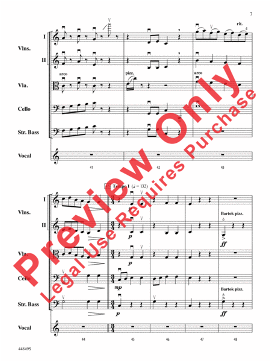 The Sound of a Sound The Sound of a Sound String Orchestra scores gallery preview page 27