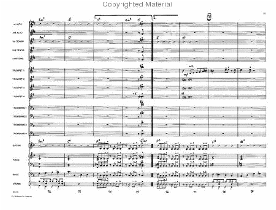 No Scuffle Shuffle No Scuffle Shuffle Jazz Ensemble scores gallery preview page 11
