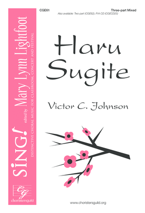 Book cover for Haru Sugite (Three-part Mixed)