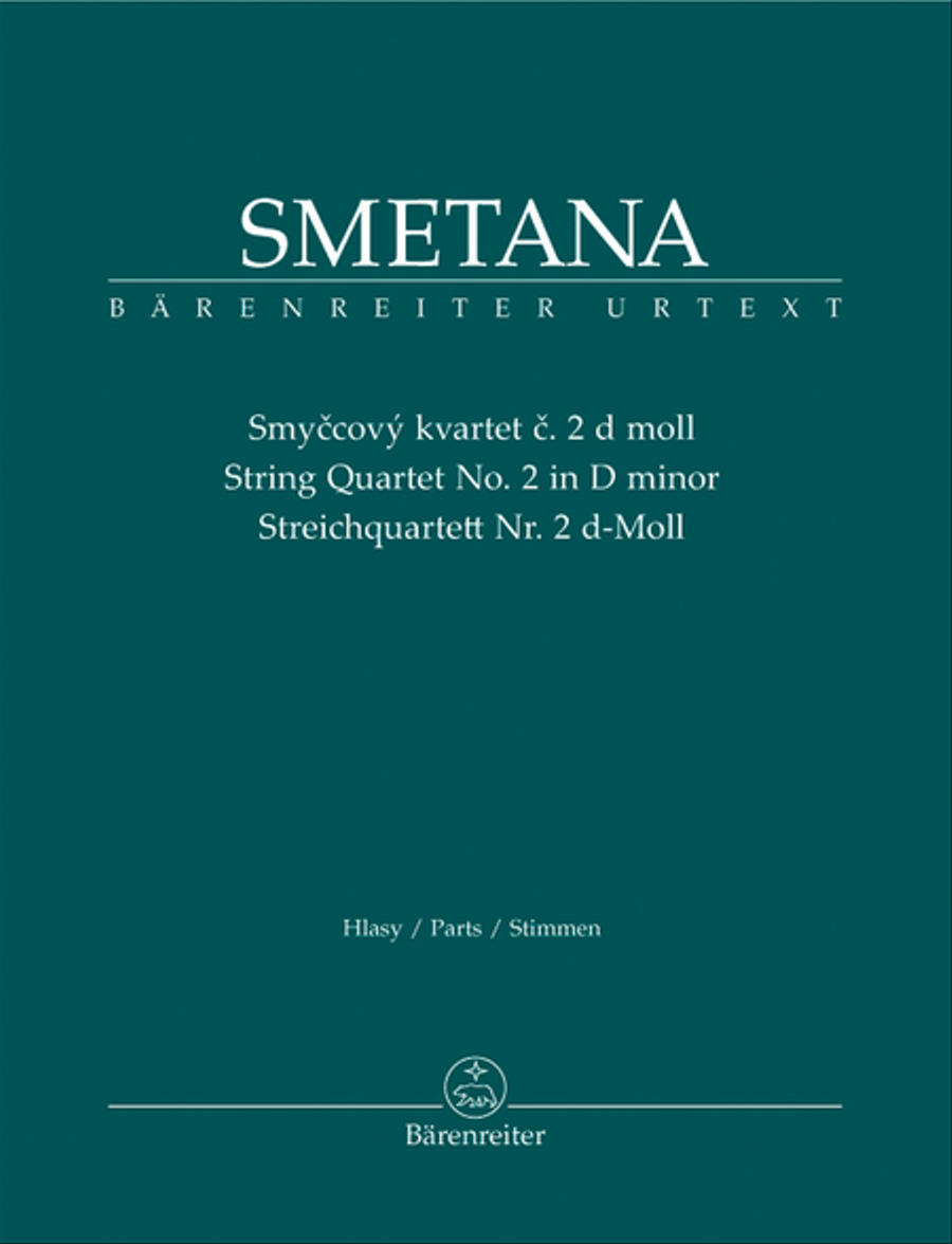 String Quartet No. 2 d minor String Quartet scores gallery preview page 1