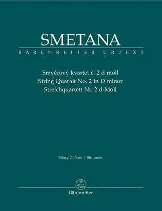 Book cover for String Quartet No. 2 d minor