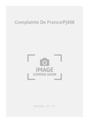 Complainte De France/Pj506