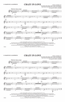 Book cover for Crazy In Love: E-flat Baritone Saxophone