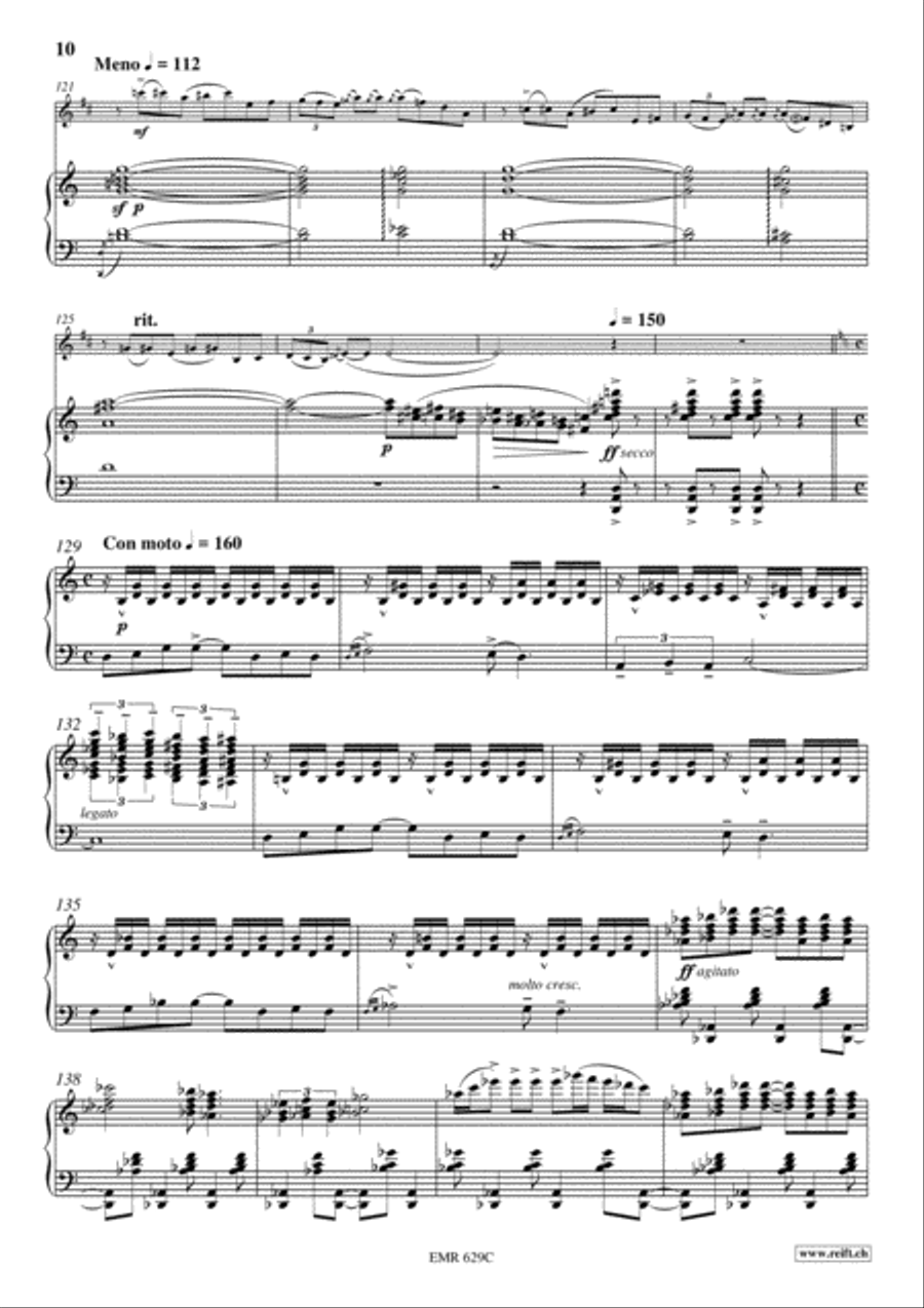 Rhapsody in Blue Clarinet Solo scores gallery preview page 10