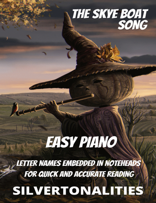 Book cover for The Skye Boat Song for Easy Piano