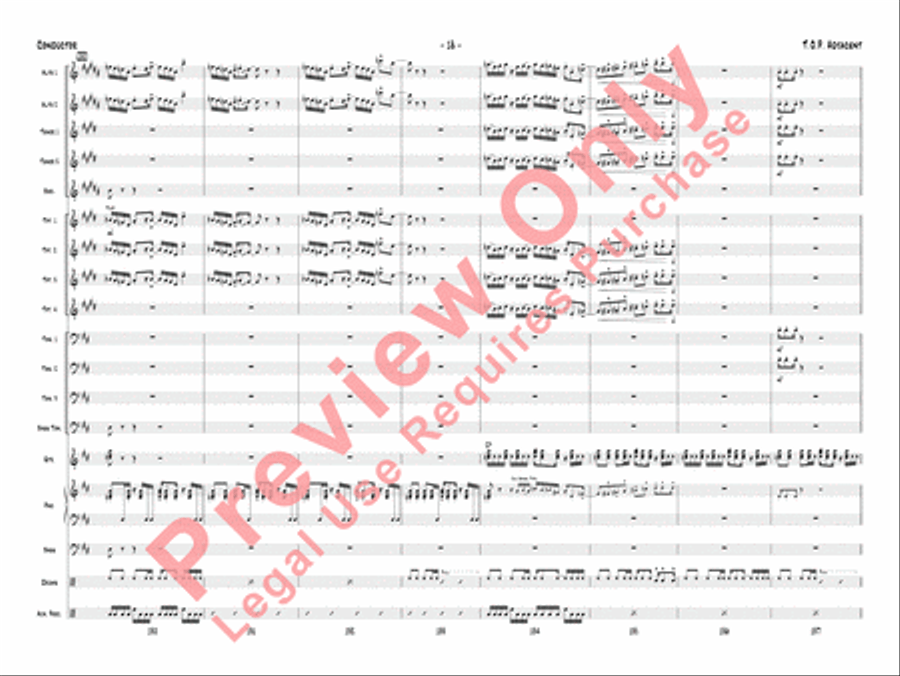 T.O.P. Adjacent Jazz Ensemble scores gallery preview page 21
