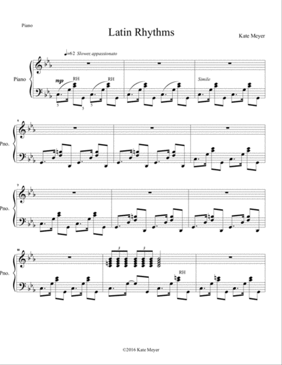 Latin Rhythms Woodwind Duet scores gallery preview page 3