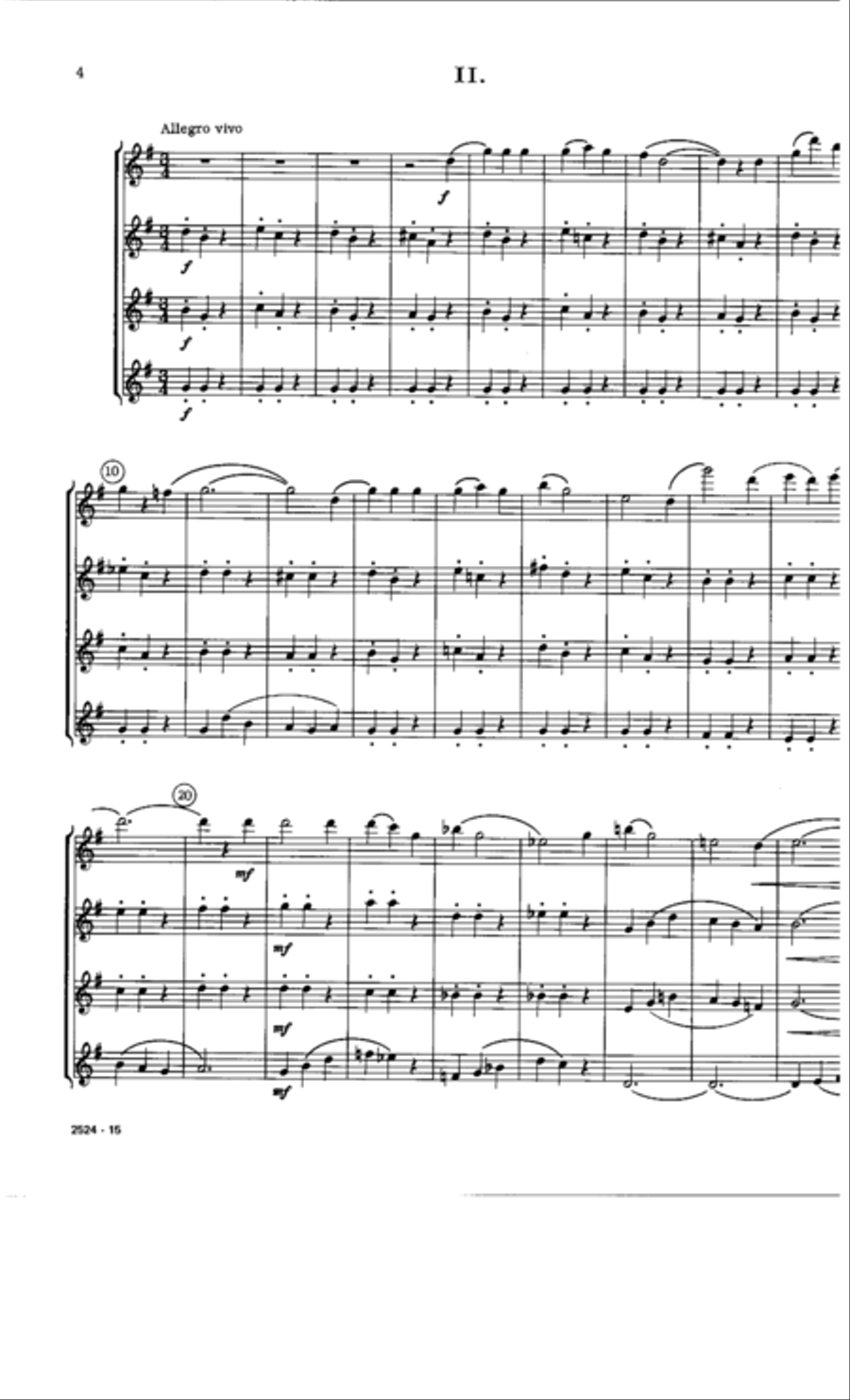 Suite Pastorale Suite Pastorale Flute Quartet scores gallery preview page 4