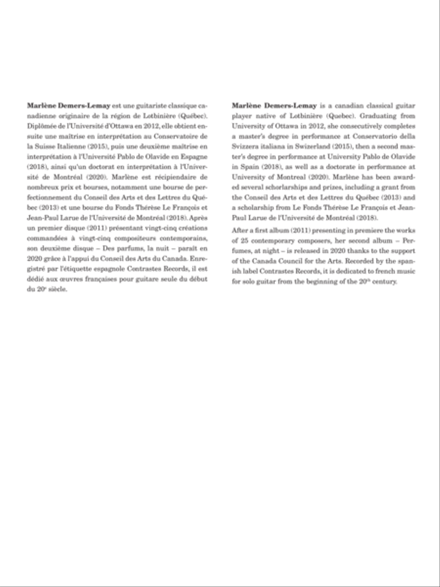 Les bergeries Classical Guitar scores gallery preview page 3