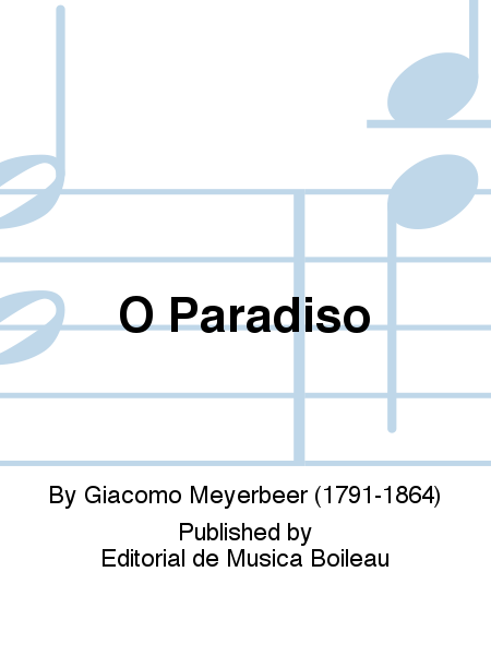 O Paradiso, facil