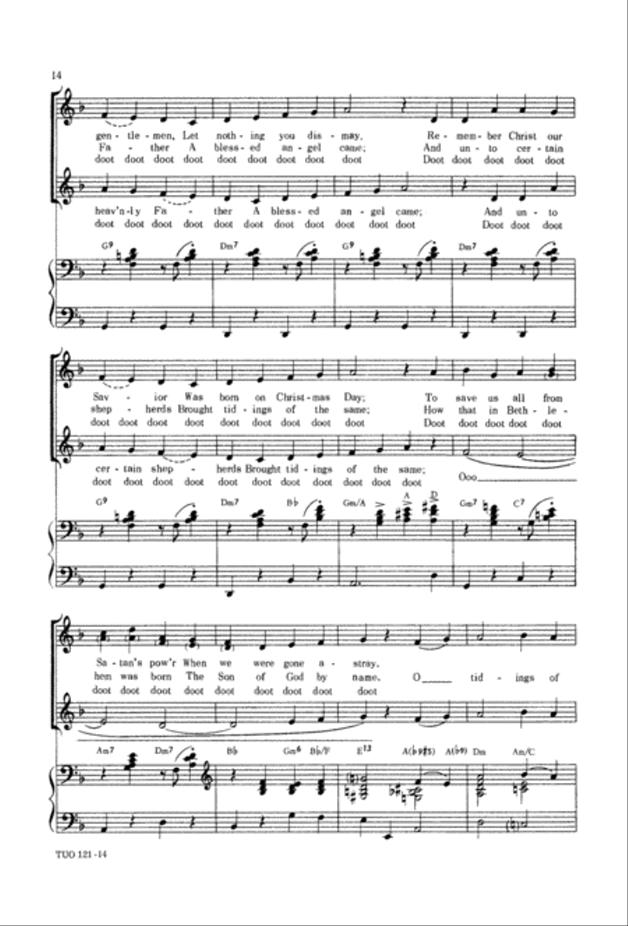 Christmasing 2-Part scores gallery preview page 16