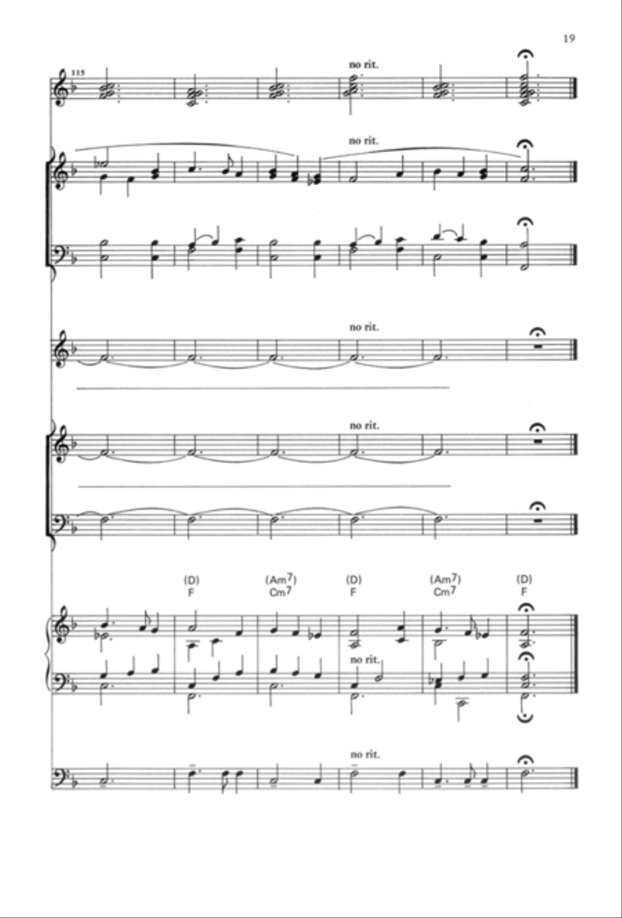 Today Is Born Our Savior 4-Part scores gallery preview page 20