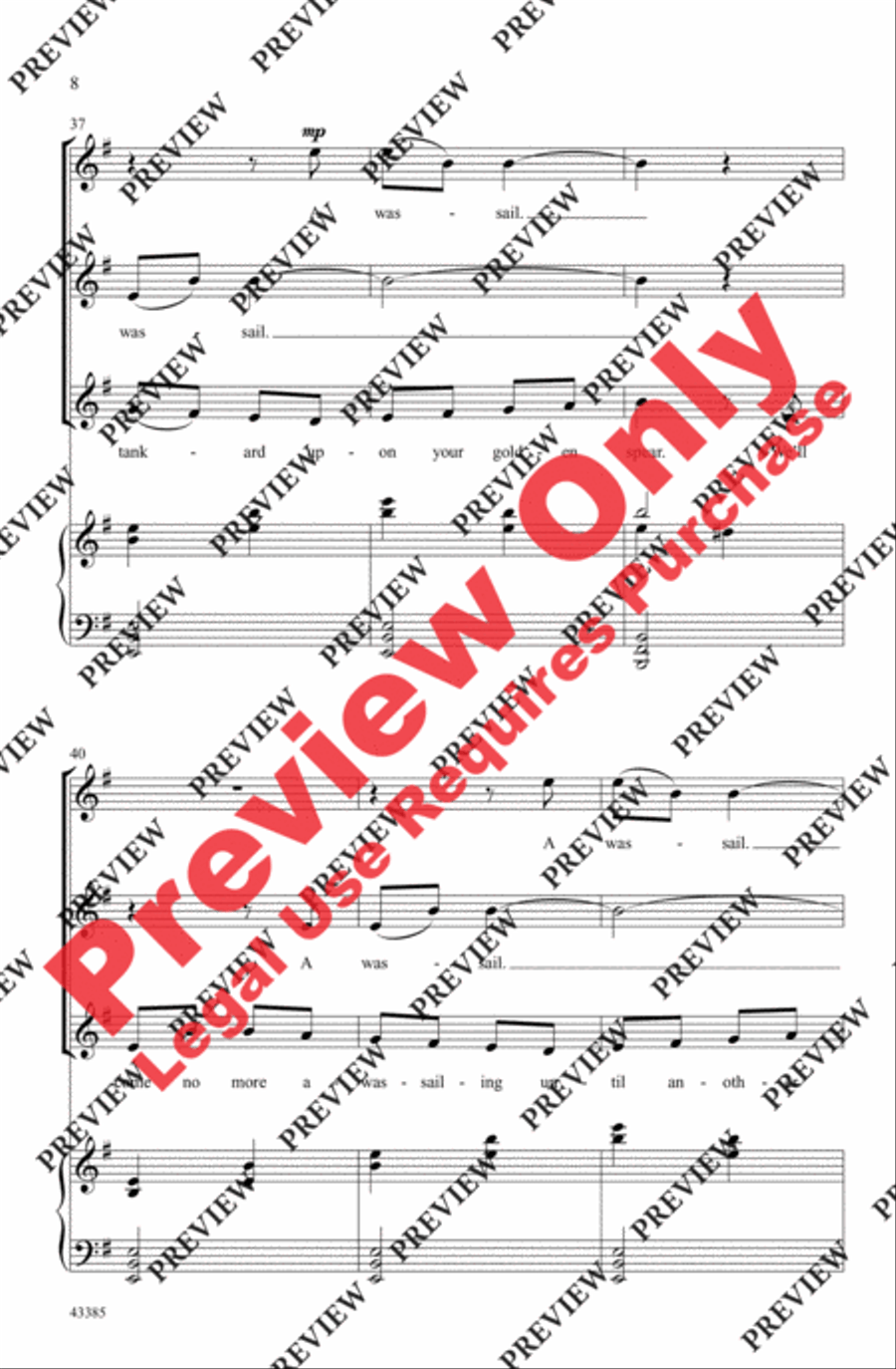 A Jolly Wassail A Jolly Wassail Women's Choir scores gallery preview page 8