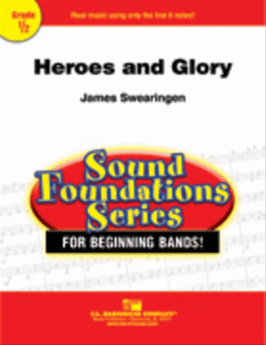 Heroes and Glory Heroes and Glory Concert Band scores gallery preview page 1