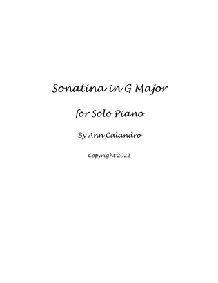 Sonatina in G major